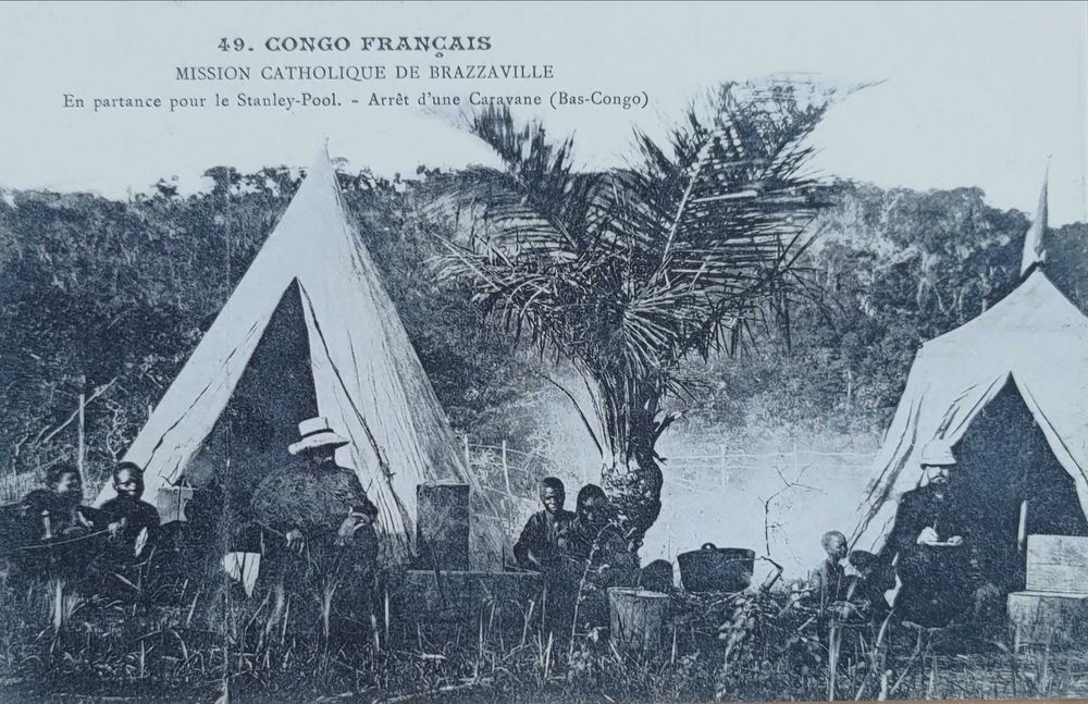 French Congo Postcard