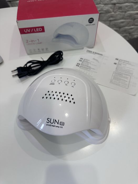 Професійна UV LED лампа для гель-лаку 48W