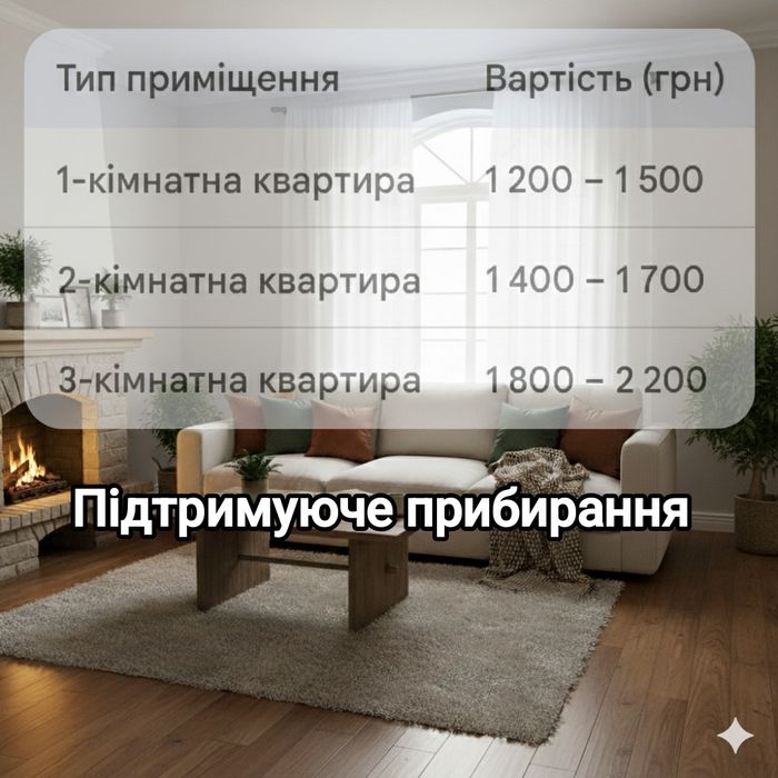 Прибирання, клінінг Вінниця, хімчистка, химчистка