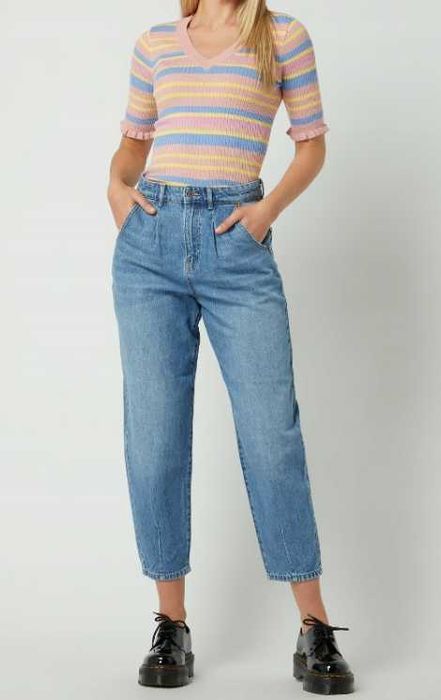 Nowe spodnie jeansy Only 'ONLVERNA BALLOON HW 90S' r. XXS/"28