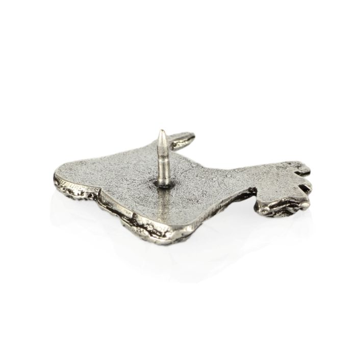 Terier szkocki pin posrebrzony w pudełku Art-Dog