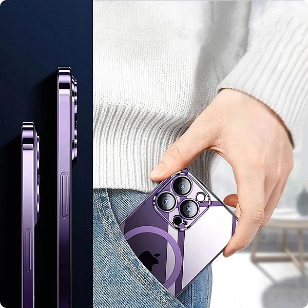 Tech-protect Magshine Magsafe Iphone 15 Pro Max Navy