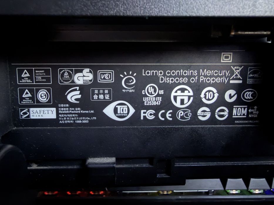 Monitor HP LE1901w 19 polegadas