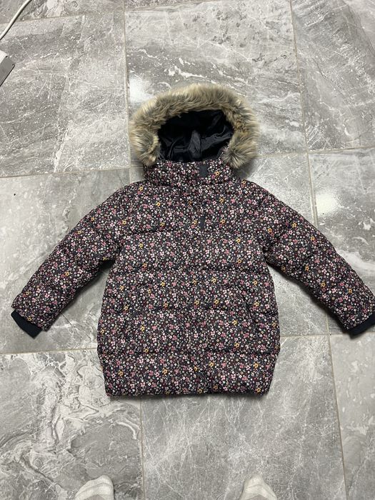 Куртка зимова для дівчинки розмір 116