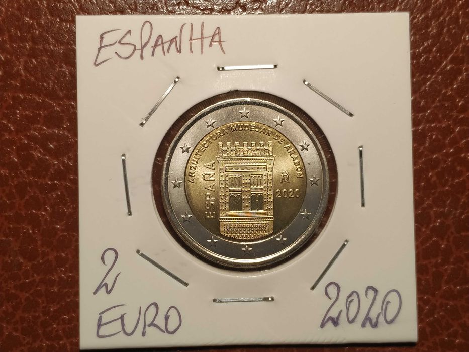 A595 moeda de 2 euro de 2020 Aragon - Espanha