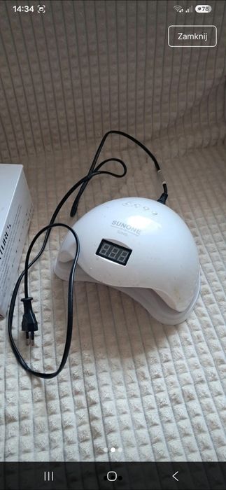 Dwie lampy SUN UV