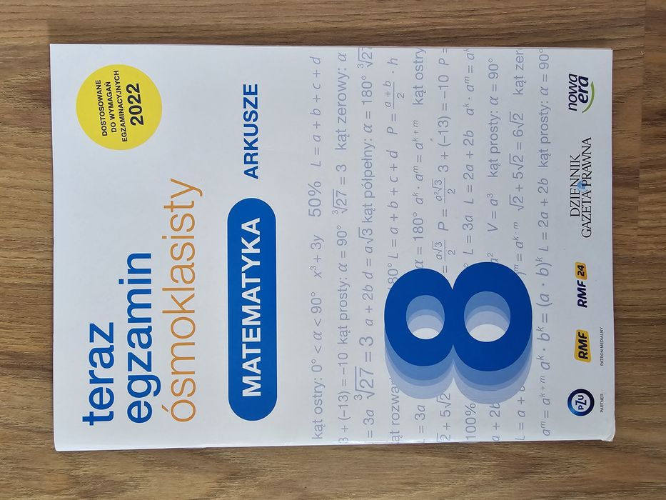 Teraz egzamin ósmoklasisty. Arkusze z matematyki.