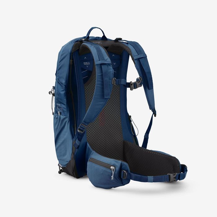 Mochila de caminhada ventilada 25L - MH500 azul