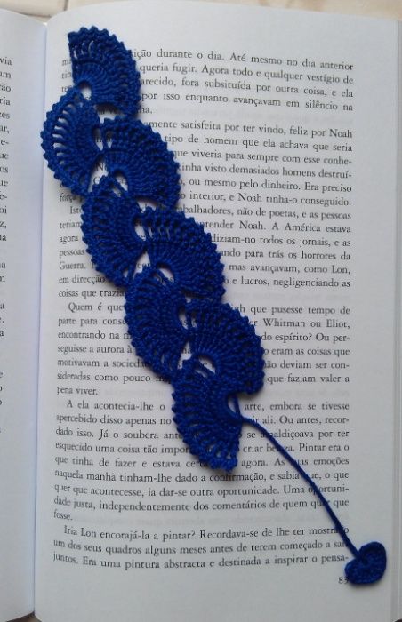 Marcador de Livros - Croché