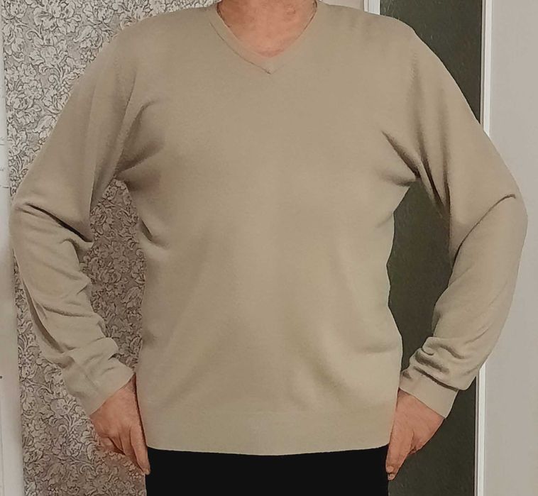 Повсякденний чоловічий пуловер, британський бренд BLUE HARBOUR від M&S