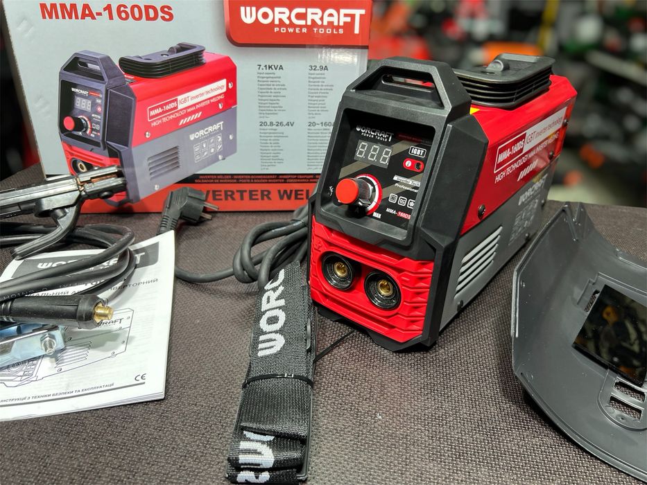 Сварочный аппарат Сварка WORCRAFT MMA-160DS