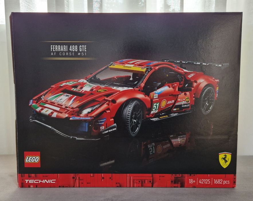 LEGO TECHNIC 42125 "Ferrari 488 GTE AF CORSE #51"