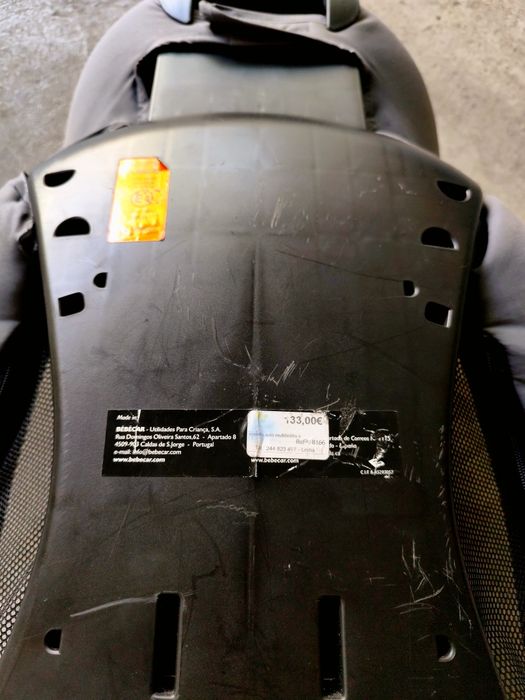 Cadeira Auto Bebecar ISOFIX 15–36kg (até 140cm) – Ajustável
