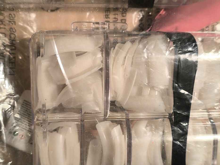 Stock + cortador de unhas gel extensões