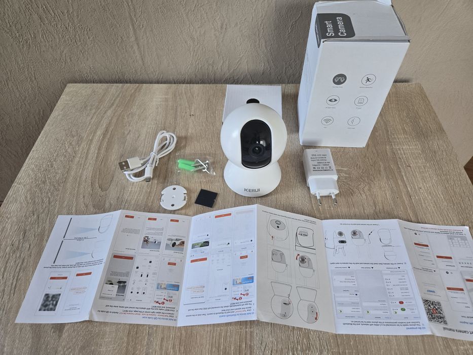 Kamera domowa bezpieczenstwa Kerui inteligentne automatyczne sledzenie cctv