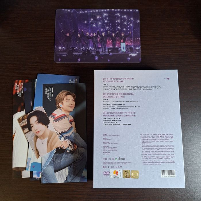 BTS DVD Love Yourself: Speak Yourself Final in Seoul