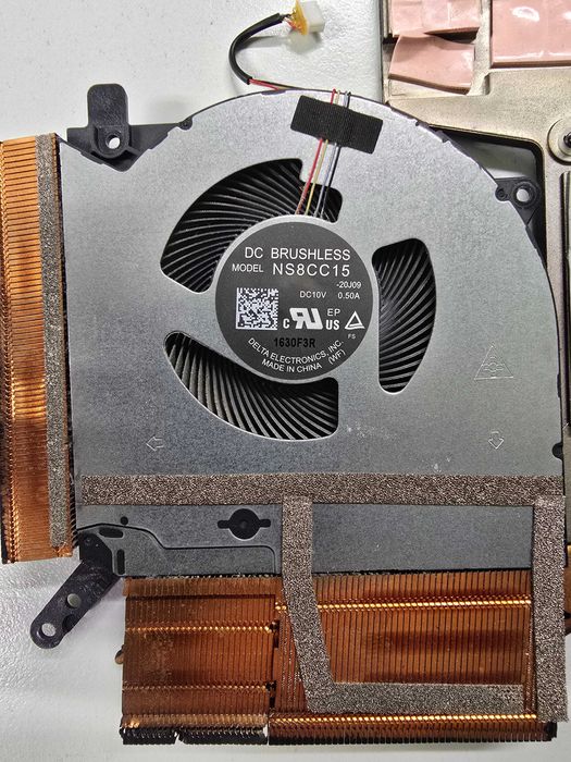 Система охолодження 5H40S20282 Lenovo Legion 5 Pro-16ACH6H термотрубка