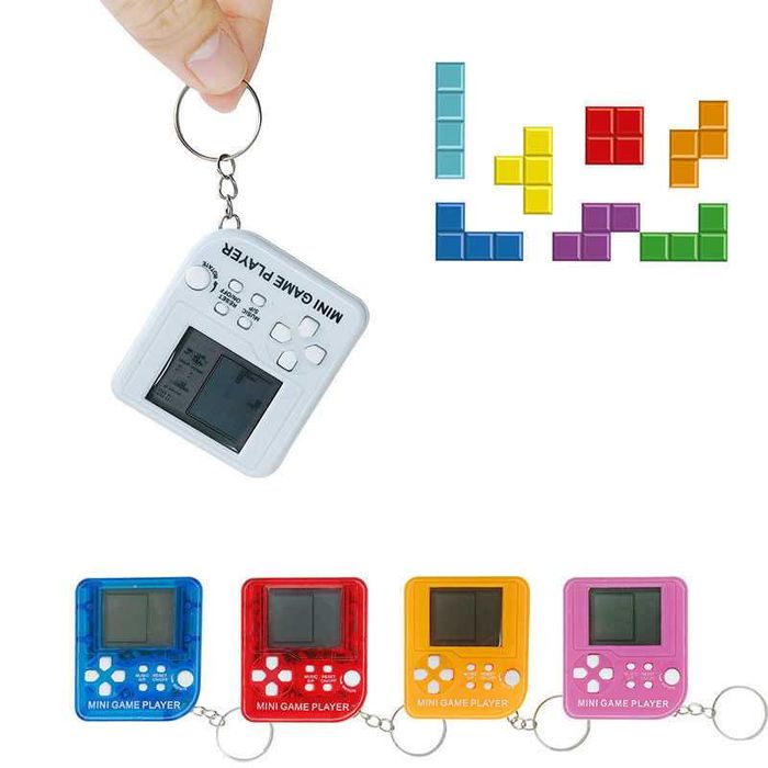 SALDOS! Mini máquina de jogos porta-chaves