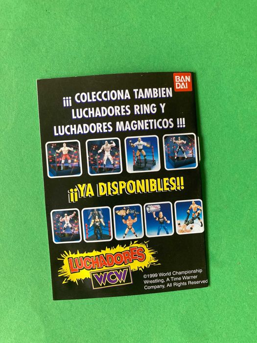 Mini Catálogo Wrestling WCW Bandai 1999