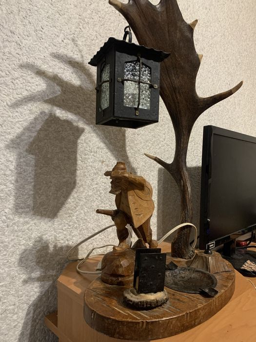 Настільна лампа(мисливська)