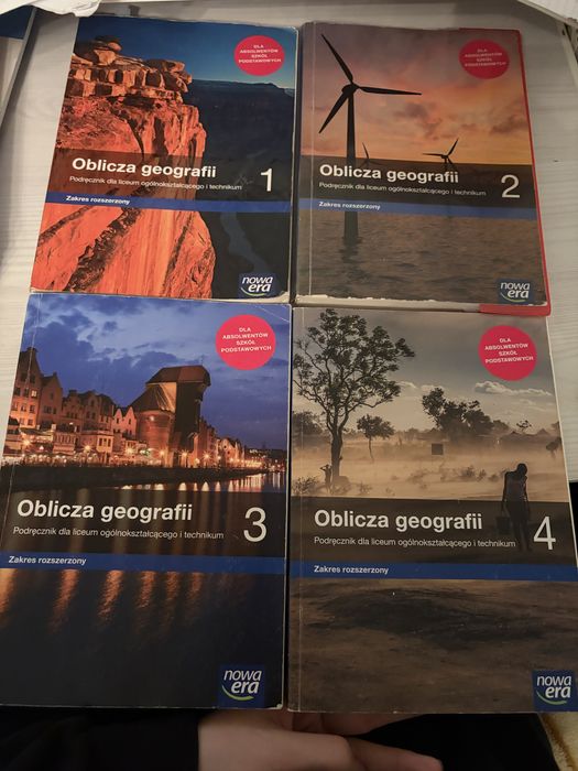Oblicza geografii klasa 1-4
