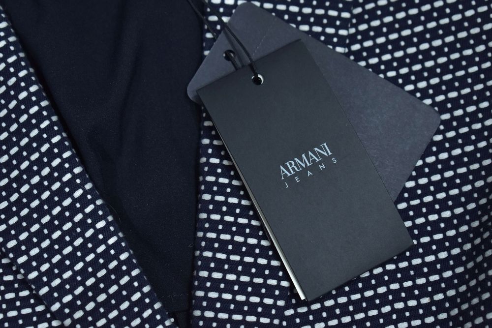 Armani Jeans Dłuższa Elegancka Marynarka Damska 44