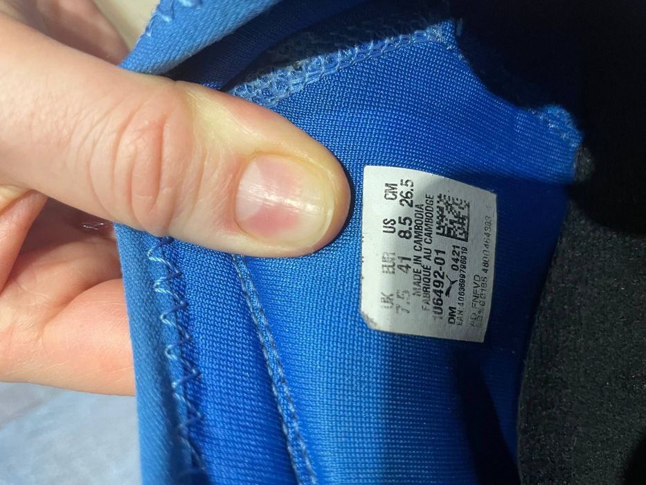 НОВІ Бутси Puma р.40/41