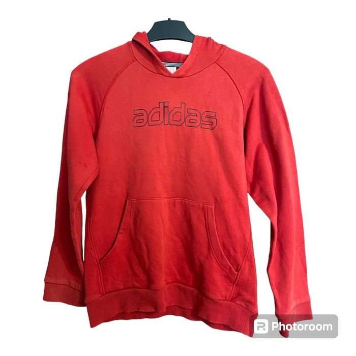 Bluza z kapturem Adidas vintage retro y2k skate streetwear