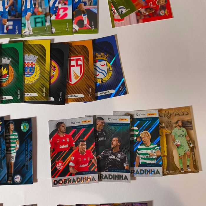 Lote Cartas Ídolos todas diferentes