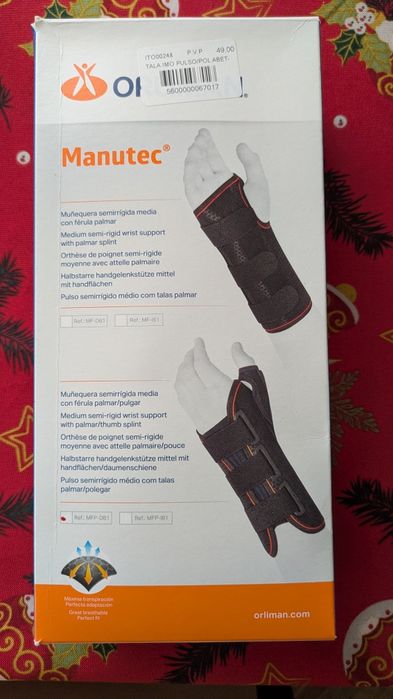 Órtese semi-rígido Manutec