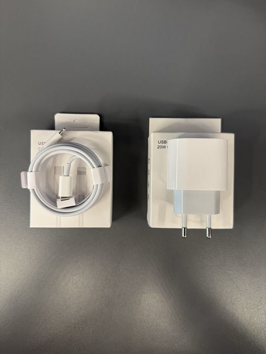 Kostka USB-C + Kabel Lightning do iPhone