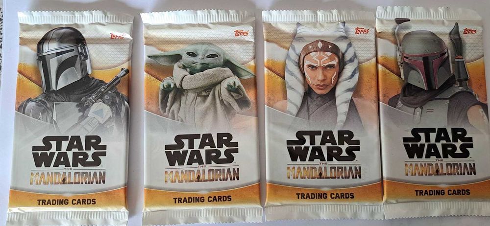 Saquetas Cartas Star Wars e Stacks Dragon Ball