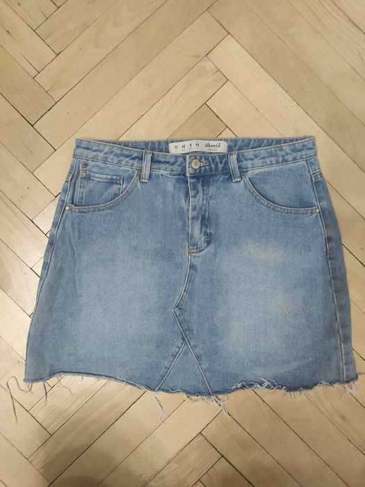 Spódniczka jeansowa niebieska Denim Co. L 40 UK 12