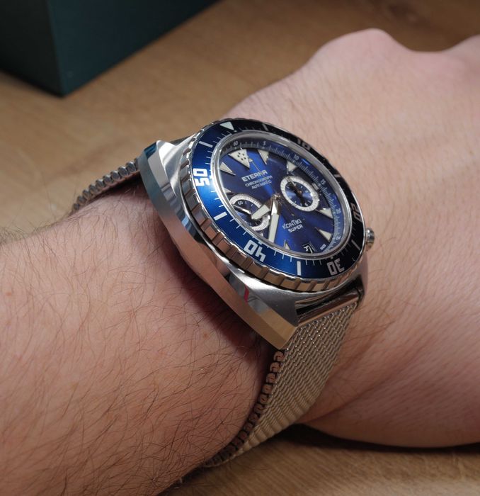 Zegarek ETERNA SuperKontiki Chrono - 45 mm - serwisowany