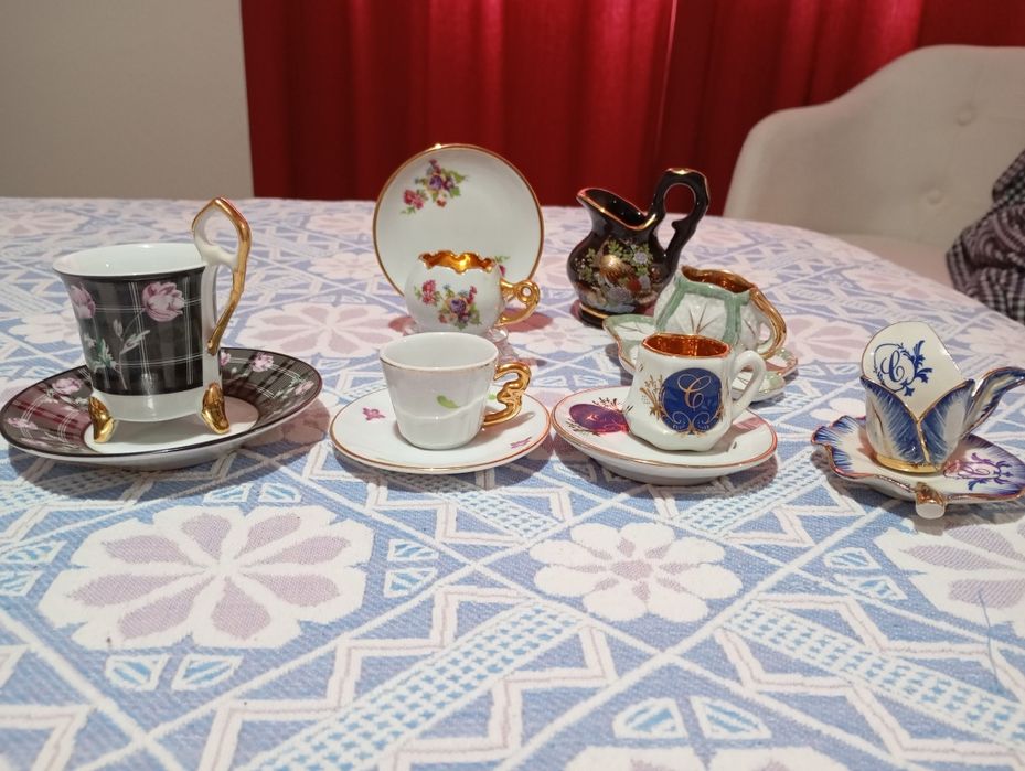 Coleção de miniaturas