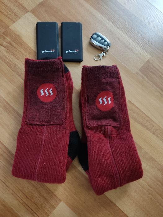 Skarpety podgrzewane rozgrzewające ogrzewane narty zima 35 - 40