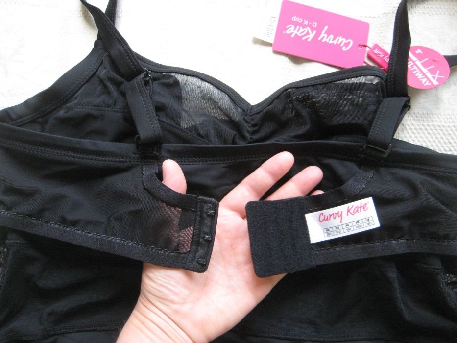 Curvy Kate tankini góra stroju kąpiel. 85D 38D fiszbiny wbudow stanik