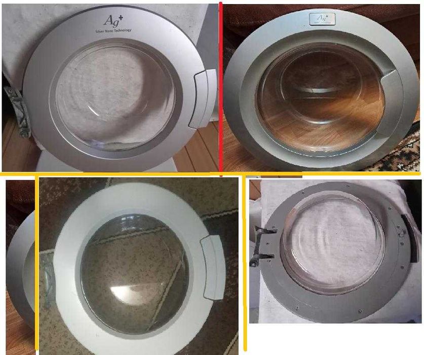 Крышка - Люк -Стекло стиральной машины Канди