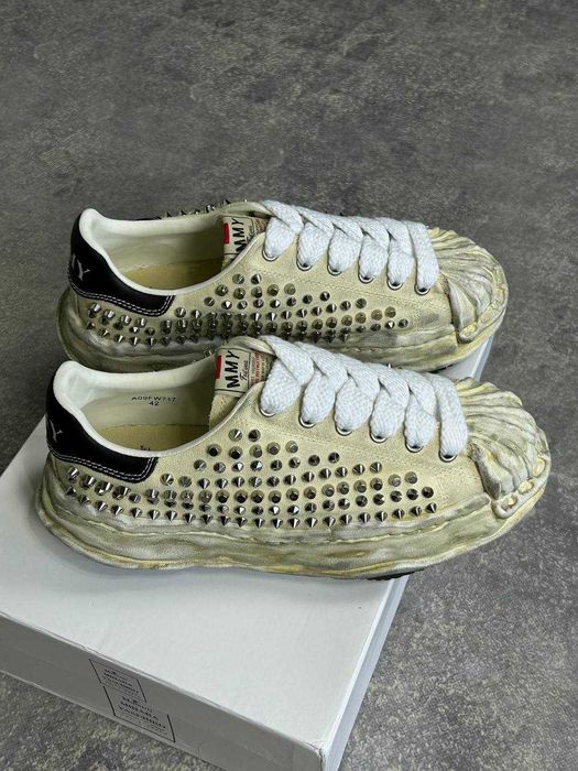 Кеди MMY STUDDED Maison Mihara Yasuhiro с шипами кросівки кроссовки