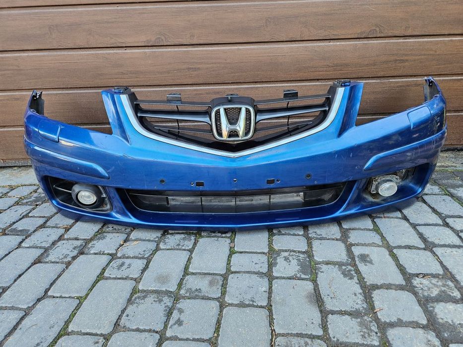Honda Accord Vii zderzak przedni przód przedlift 03-05r xenon spryskiw
