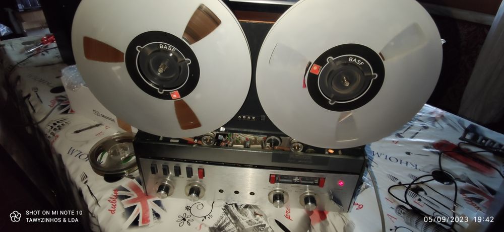 REVOX A77 a trabalhar