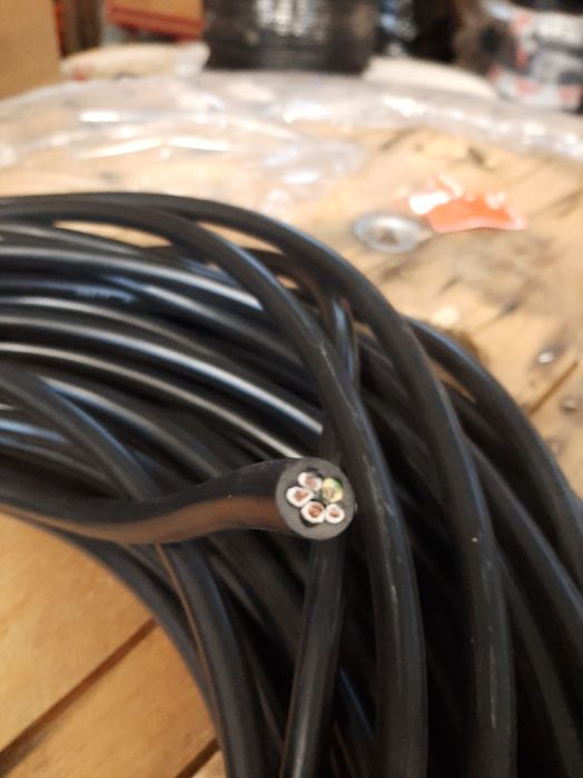 Kabel Przewód Linka 5x1.5 Elastyczny /Odcinek 60mb/ Wysyłka Gratis