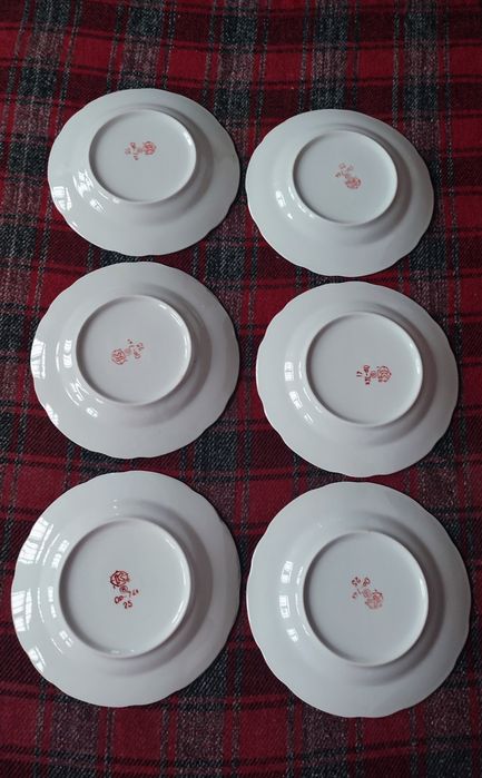 Тарілки мілкі 17.5 діаметр ціна за 6- ть тарілок