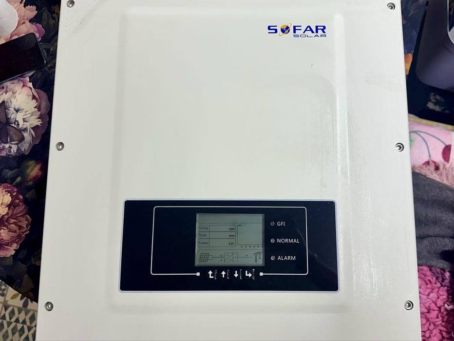 Falownik SOFAR 6.6KTL-X 6 kW 3-fazowy WiFi – sprawny