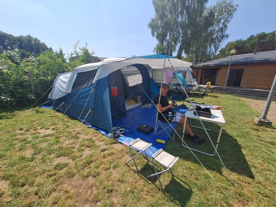 Namiot arpenaz 5.2 black plus trap