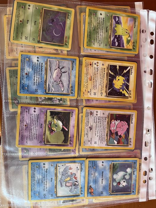 Cartas pokemon - versão ingles
