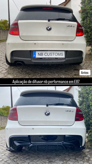 Difusor bmw E81/E87 pack M