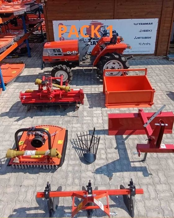 Pack Verão Kubota GL-21 4X4 + 6 ALFAIAS