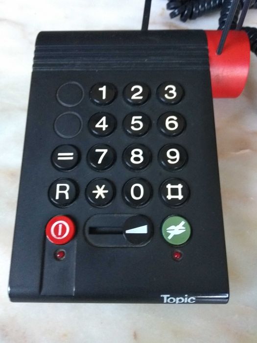 Telefone mãos livres com auricular