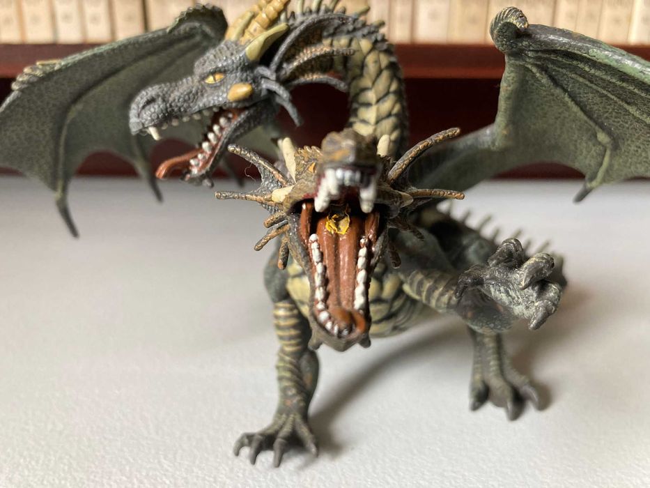 Figura de Fantasia Papo - Dragão de Duas Cabeças